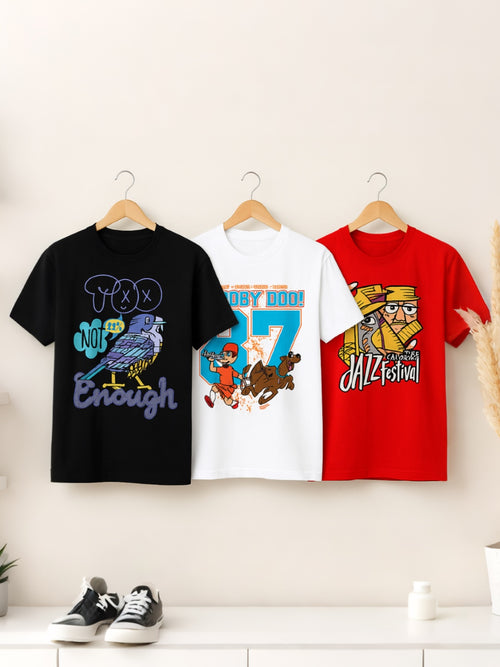 3 Cotton T Shirt
